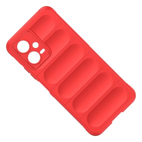 Etui elastyczny pokrowiec do Xiaomi Redmi Note 12 5G / Poco X5 5G Magic Shield Case niebieski HURTEL