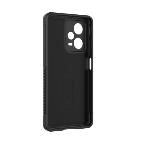 Etui elastyczny pokrowiec do Xiaomi Redmi Note 12 Pro+ Magic Shield Case czarny HURTEL