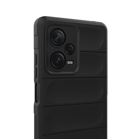 Etui elastyczny pokrowiec do Xiaomi Redmi Note 12 Pro+ Magic Shield Case czarny HURTEL