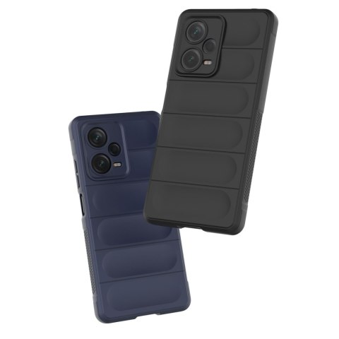 Etui elastyczny pokrowiec do Xiaomi Redmi Note 12 Pro+ Magic Shield Case czarny HURTEL