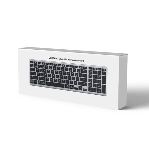 Bezprzewodowa klawiatura NumLock KU005 Bluetooth 2.4 GHz czarna UGREEN