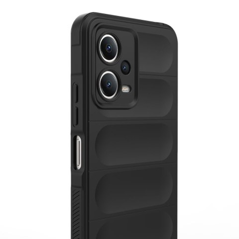 Etui elastyczny pokrowiec do Xiaomi Redmi Note 12 5G / Poco X5 5G Magic Shield Case czarny HURTEL