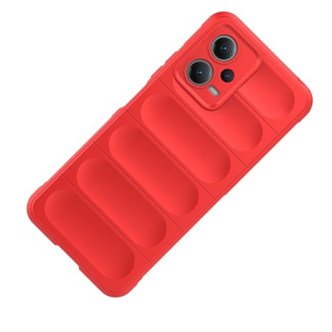 Etui elastyczny pokrowiec do Xiaomi Redmi Note 12 5G / Poco X5 5G Magic Shield Case czerwony HURTEL