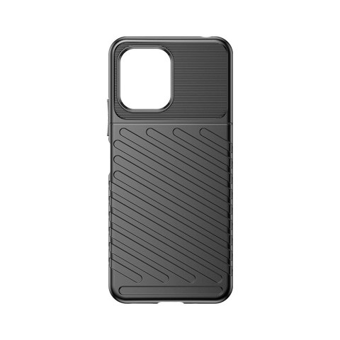 Pancerne elastyczne etui pokrowiec do Xiaomi Redmi 12 Thunder Case czarne HURTEL