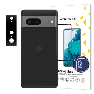 Szkło hartowane 9H na aparat kamerę do Google Pixel 7 Full Camera Glass WOZINSKY