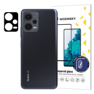 Szkło hartowane 9H na aparat kamerę do Xiaomi Redmi Note 12 5G / Poco X5 5G Full Camera Glass WOZINSKY