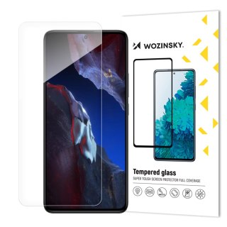 Szkło hartowane 9H na ekran Xiaomi Poco F5 Pro Tempered Glass czarne WOZINSKY