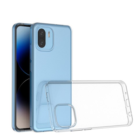 Ultra cienkie etui pokrowiec 0.5mm do Xiaomi Redmi A2 / Redmi A1 Ultra Clear przezroczyste HURTEL