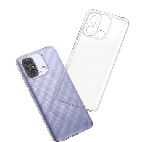 Ultra cienkie etui pokrowiec 0.5mm do Xiaomi Xiaomi Redmi 11A / Poco C55 / Redmi 12C Ultra Clear przezroczyste HURTEL