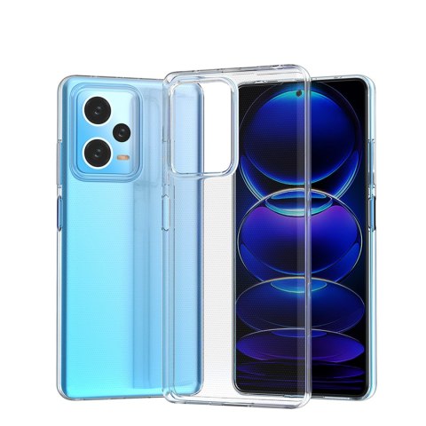 Ultra cienkie etui pokrowiec 0.5mm do Xiaomi Xiaomi Redmi Note 12 Pro+ Ultra Clear przezroczyste HURTEL