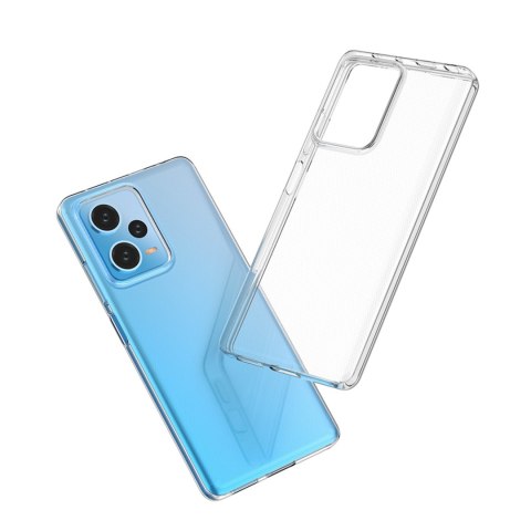 Ultra cienkie etui pokrowiec 0.5mm do Xiaomi Xiaomi Redmi Note 12 Pro+ Ultra Clear przezroczyste HURTEL