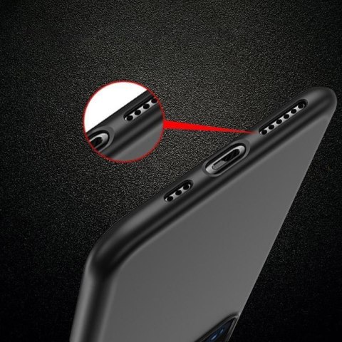 Żelowe elastyczne etui do iPhone 15 Pro Max Soft Case czarne HURTEL