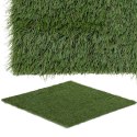 Sztuczna trawa na taras balkon miękka 30 mm 14/10 cm 100 x 100 cm Hillvert