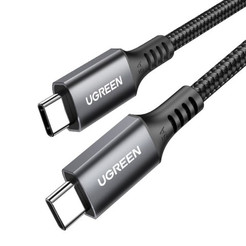 Kabel przewód USB-C 100W 5A PD 480Mbps 3m szary UGREEN