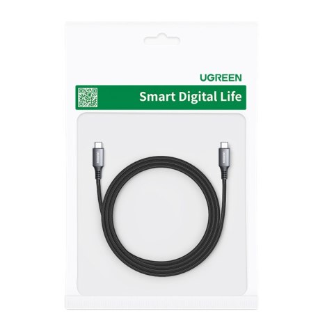 Kabel przewód USB-C 100W 5A PD 480Mbps 3m szary UGREEN