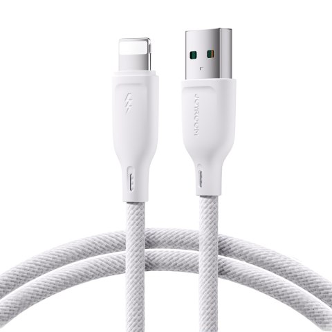 Kabel przewód do iPhone USB-A - Lightning 3A Multi-Color Series 1m biały JOYROOM