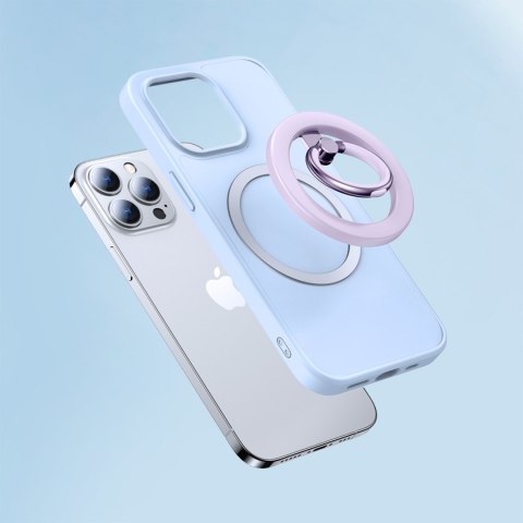 Magnetyczny uchwyt na telefon na palec MagSafe fioletowy JOYROOM