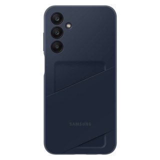 Oryginalne etui do Samsung Galaxy A25 5G z kieszenią na karty czarno-niebieskie SAMSUNG