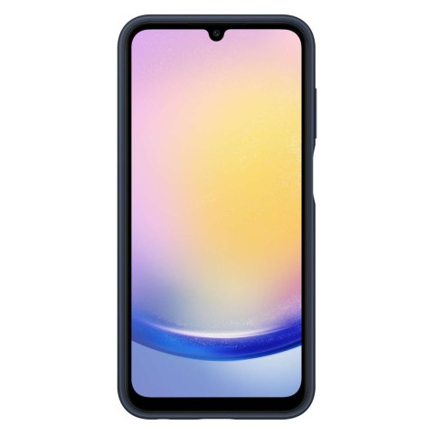 Oryginalne etui do Samsung Galaxy A25 5G z kieszenią na karty czarno-niebieskie SAMSUNG