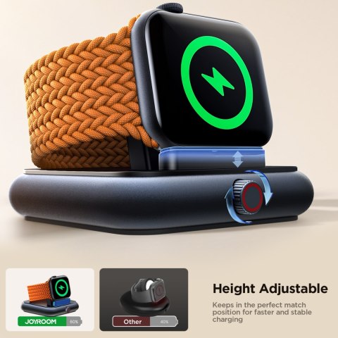 Ładowarka bezprzewodowa do smartwatcha Apple Watch USB-C czarna JOYROOM