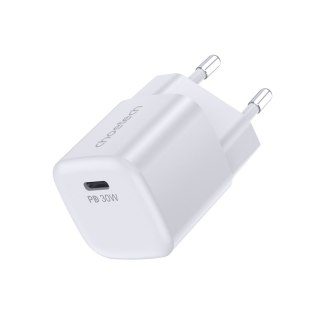 Ładowarka sieciowa GaN USB-C PD 30W biała CHOETECH