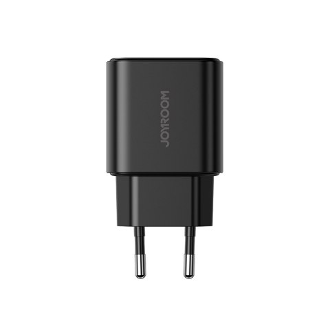 Ładowarka sieciowa USB-A USB-C PD 20W + kabel USB-C JR-TCF05 czarna JOYROOM