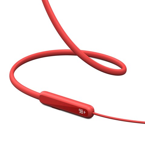 Sportowe słuchawki bezprzewodowe Bluetooth 5.3 typu NeckBand czerwone JOYROOM