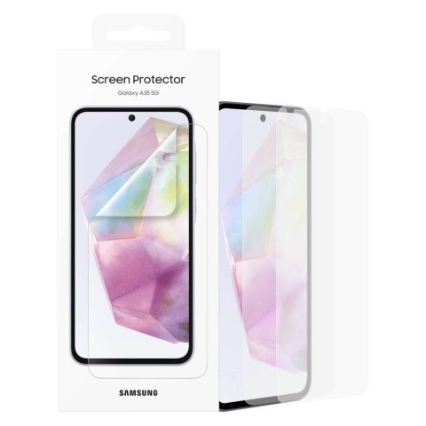 2 x Oryginalna folia ochronna na ekran do Samsung Galaxy A35 SAMSUNG