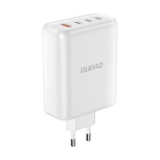 Ładowarka sieciowa GaN USB-A / 3x USB-C PD 140W biała DUDAO