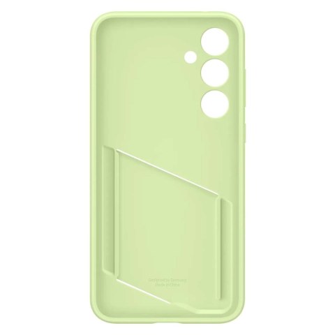 Oryginalne etui Card Slot Case z kieszenią na karty do Samsung Galaxy A35 zielone SAMSUNG