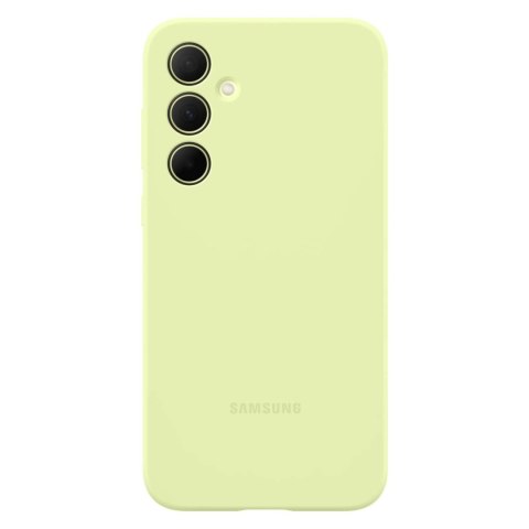 Oryginalne etui Silicone Case do Samsung Galaxy A35 zielone SAMSUNG