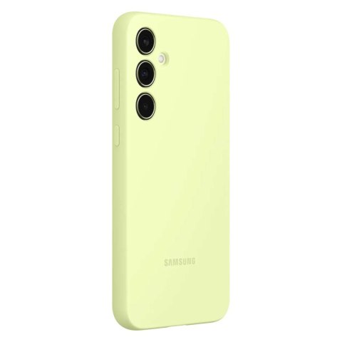 Oryginalne etui Silicone Case do Samsung Galaxy A35 zielone SAMSUNG