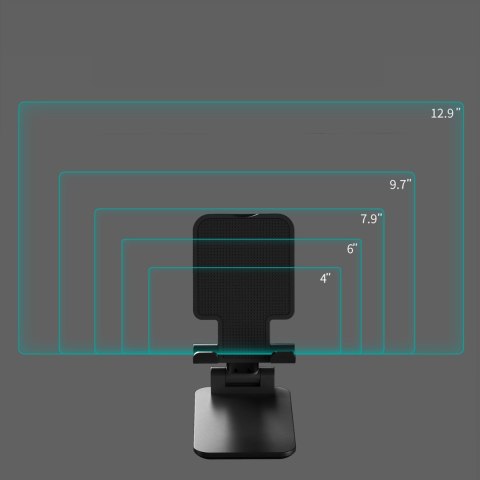 Stojak podstawka na telefon lub tablet składana czarny CHOETECH