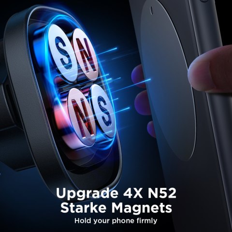 Uchwyt do telefonu samochodowy magnetyczny na deskę rozdzielczą czarny JOYROOM