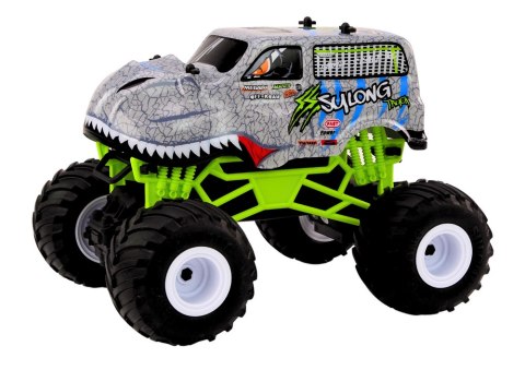 Auto Terenowe Zdalnie Sterowane RC 1:16 Dinozaur Szary LEAN Toys