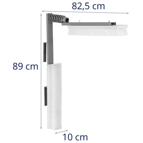 Czochradło szczotka dla krów bydła 2 głowice 50 x 10 cm WIESENFIELD