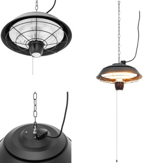 Lampa grzewcza tarasowa na podczerwień wisząca 1500 W UNIPRODO