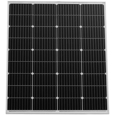 Panel solarny monokrystaliczny fotowoltaika z diodą bocznikującą 22.46 V 100 W MSW