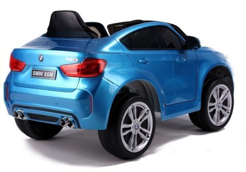 Auto na Akumulator BMW X6 Niebieskie Lakierowane LEAN CARS