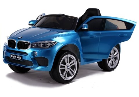 Auto na Akumulator BMW X6 Niebieskie Lakierowane LEAN CARS