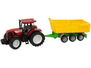 Traktor Wywrotka Żółta Ciągnik 50 cm LEAN Toys