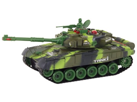 Zestaw Czołgi Walczące Zdalnie Sterowane Czołg War Tank RC Bitwa Podczerwień LEAN Toys