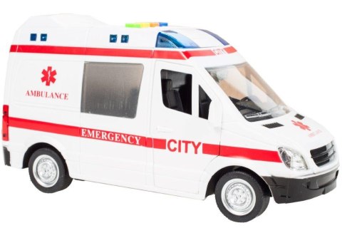 Karetka ambulans z dźwiękiem napędem 1:16 Malis B.Machoński Spółka Komandytowa