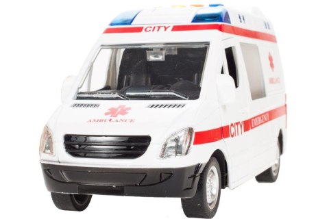 Karetka ambulans z dźwiękiem napędem 1:16 Malis B.Machoński Spółka Komandytowa