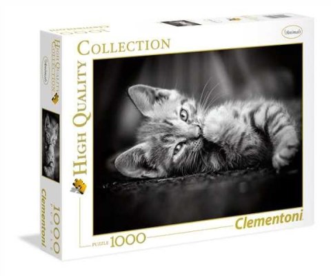 Puzzle 1000 elementów High Quality Kitty Clementoni