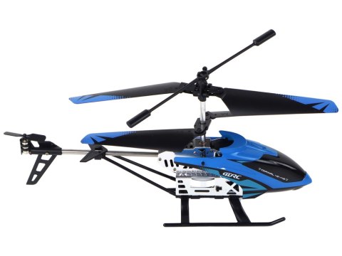 Aluminiowy Helikopter RC 2.4G Niebieski 15 Minut Lotu LEAN Toys