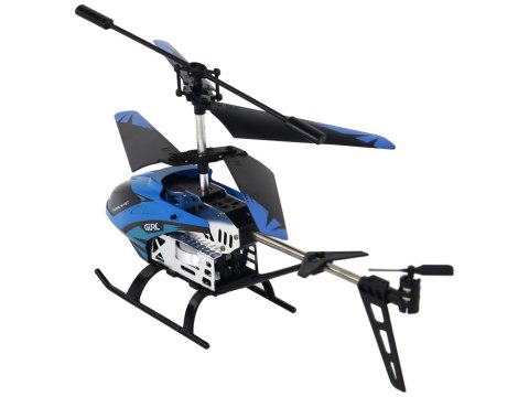 Aluminiowy Helikopter RC 2.4G Niebieski 15 Minut Lotu LEAN Toys