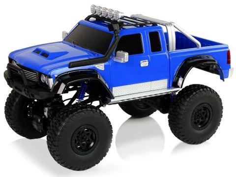 Auto Off- Road R/C 2.4G Climbing Car 1:8 Niebieskie 4x4 LEAN Toys