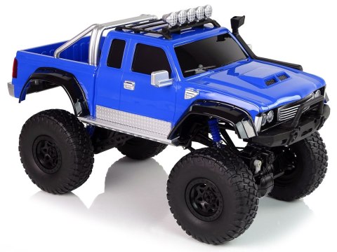 Auto Off- Road R/C 2.4G Climbing Car 1:8 Niebieskie 4x4 LEAN Toys