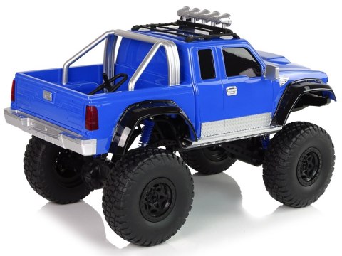 Auto Off- Road R/C 2.4G Climbing Car 1:8 Niebieskie 4x4 LEAN Toys